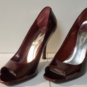 BCBGGilrs Peep-Toe Pumps | size 6B